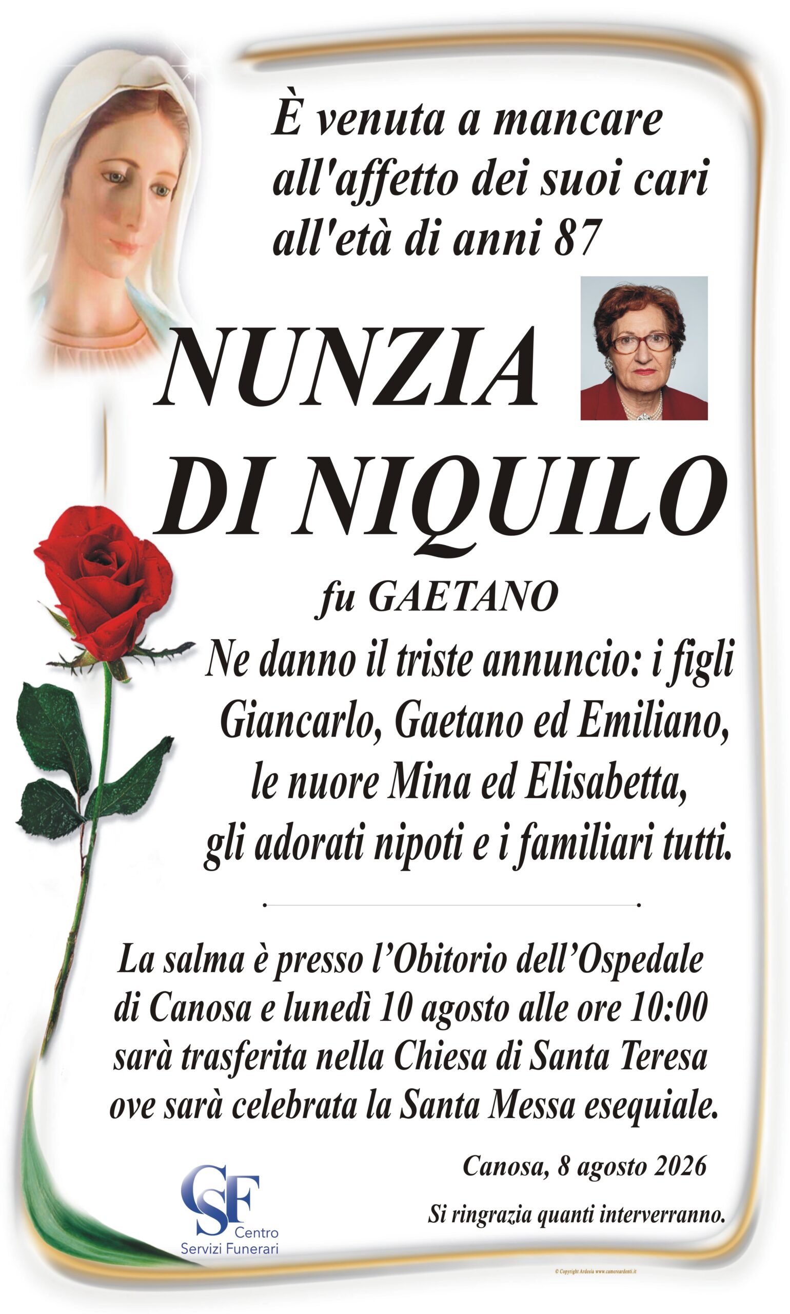 Di Niquilo Nunzia