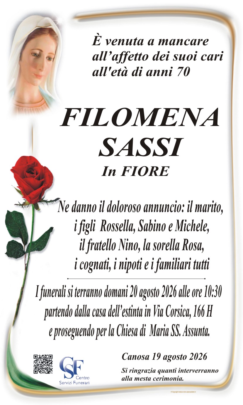 Sassi Filomena