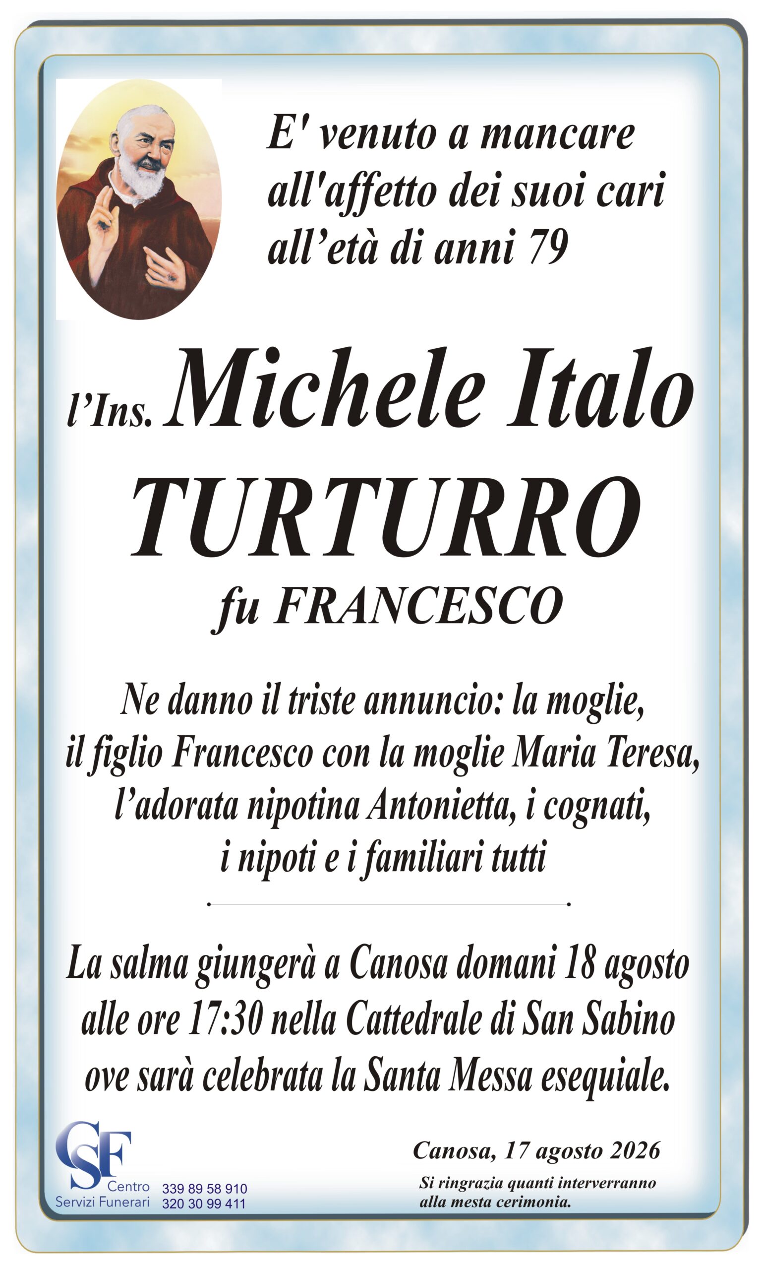Turturro Michele Italo